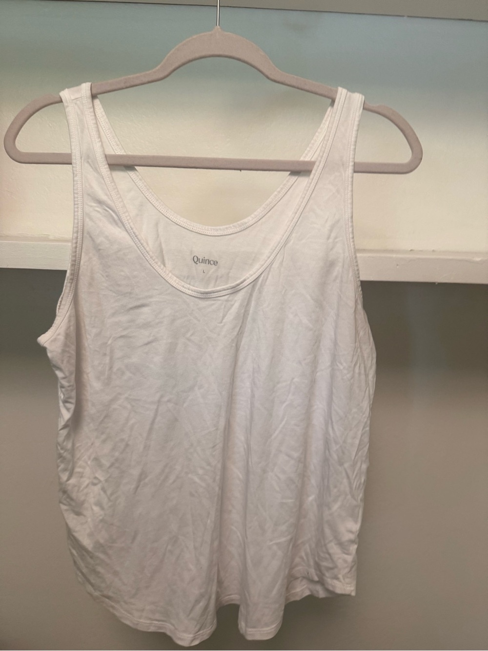 Quince woman’s White Tank Top – White